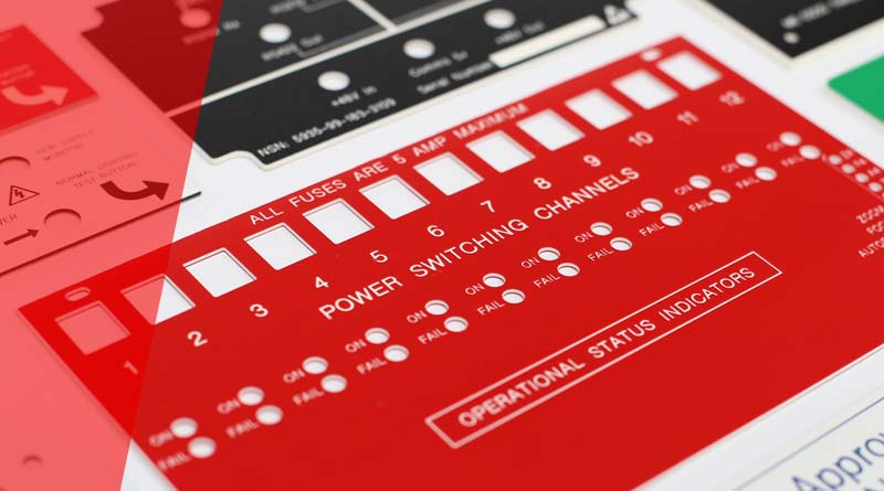 Image of traffolyte control panels and safety labels